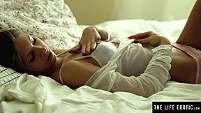 Pretty Teen Fingers Tight Pussy and Ass Eagerly