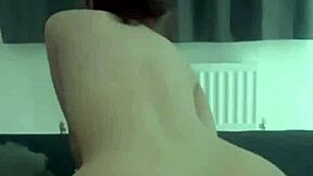 Horny American Exchange Student Fingers Squirt Orgasm In Girlfriend POV Webcam Solo