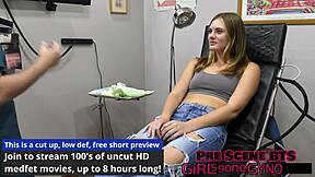 tyler lynn's latex glove dental exam turns into fingering cum mouthful fetish