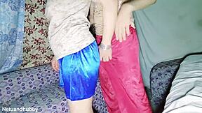 romantic desi anal date... amrozia bhabhi moans on my huge cock so rough!