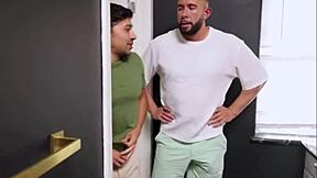 hailey rose's big natural tits bounce in taboo family threesome with stepdad will pounder and stepbrother max fills