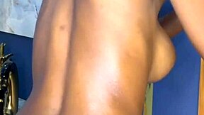 sexy black puta masturbates to squirting orgasm