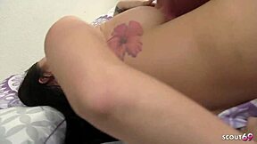 omg my big bouncy boobs and perfect ass squirted hard before older guy wrecked me