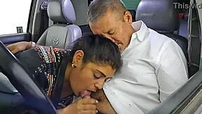 aly's curvy colombian milf lips wrap apu's monster cock for the world's best sloppy blowjob