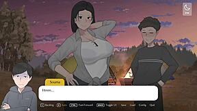 camping with mom as friend rails her hard ntrman part 1