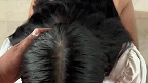 mi cuñada latina gorda visita y la follo duro en el culo mientras novia no está