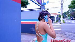 i found street guy fucked him on stairs lol cuckold works lol 😂🍑