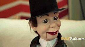 toy story threesome erupts with horny dorm sluts