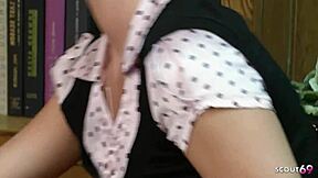 german monstercock chris charming surprises saggy tits secretary deep rough no condom office