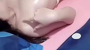 asian teen oil massage turns into steamy passionate bedroom fun