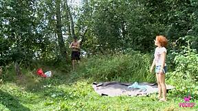 Double Facial Cumshot Finishes Pretty Blonde Lila E's Hard Ride!