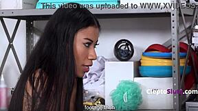 i'm fuckin' the spoiled outta this ebony pet... damn she's tight!