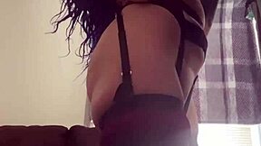 Why take purple dreadlock Latina's ass from mean black master?