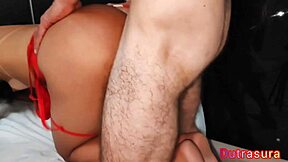 porn actor vagninho interviews me then fucks my tight ass with creampie making me leak cum