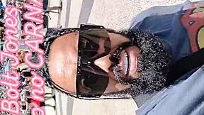 Brazilian blonde's tight ass fucked raw in Rio carnival