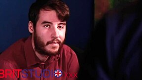 nurse harding deepthroats patient cumshot while boyfriend watches in shock after work.