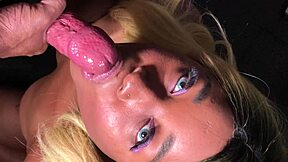 Pornstar nina rivera slurps two monster cocks like a total dick whore 😈💦