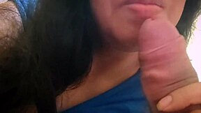 busty stepmom blows stepson cock then bareback fucks homemade