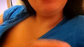 busty stepmom blows stepson cock then bareback fucks homemade