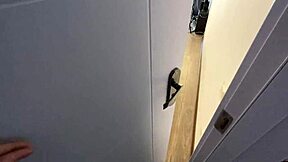 woke up stepsis with morning doggy on big ass then cum covered her tits