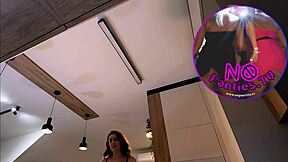 i love showing off my new mini skirt and pink panties