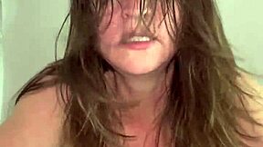 Homemade sex with sexy mature lingerie on 50yo mommy