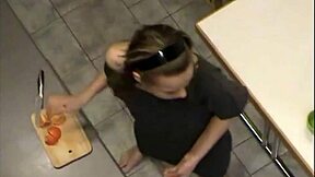 flora sucks bitter mike off in dorm bedroom homemade clip