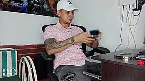 curvy colombian secretary bends for boss's huge cock in wet pussy deal