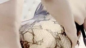 chubby wife fucked hard in pantyhose lingerie skirt