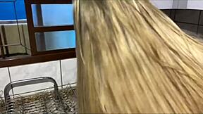 horny milf hooks up with stepson and friend for full wild ride