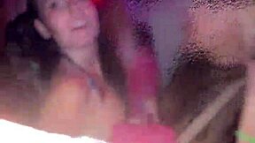 we pickup this hot 18+ girlfriend at the nightclub for public creampie fun