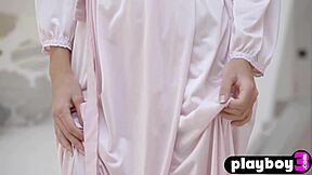 petite milf strips lingerie revealing hot big ass body