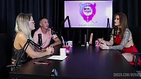 i'm obsessed with tati weg and bruna carlos sheer red cast