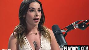 Teen Chanel Camryn Fingers Hairy Pussy to Shaking Orgasm