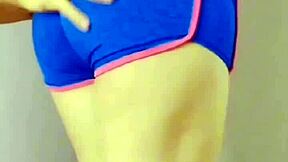 innocent mexican teen shorts grabbed by neighbor ends moaning creampie outdoor