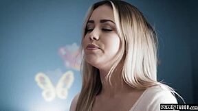 your latina babysitter deepthroats boss cock before he fucks her hard