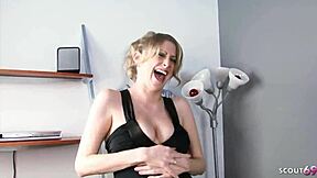 cuckold hubby watches wife choke on stranger's huge black cock first time