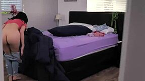 Ultra horny melody foxx begs stepbro for some intense family fun