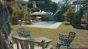 ADORABLE BLONDE TEEN BRAYLIN BAILEY EATS OUT BUSTY MILF CHRISTIE STEVENS' PUSSY!