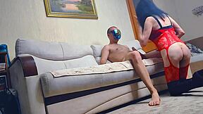 amateur wife films porno with husband's friend