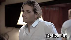 stepsister stuffs pickle in ass to lure bro into rough anal pounding