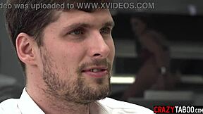 BIG TITS MILF TINA KAY POUNDS HER ASS WITH HUGE DILDO BEFORE ROUGH FUCKING!