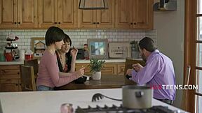 family sluts moan LOUD dad ignores jessica ryan angelina red 😩🔥