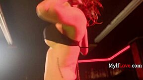 Stripper girls, ready to rip clothes in this hot milf lap dance contest parody at the nightclub?