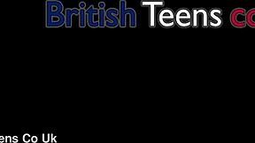 british 18yo emo girl's lingerie handjob teases orgasm