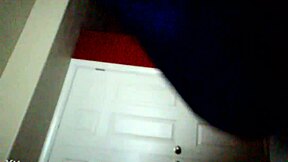 Teen boy grips his throbbing cock, rubbing hard until he explodes everywhere