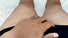 Wife caught masturbating with toy... now watch me cum hard on her