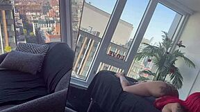 Surprise! My Ebony Masseuse Worships My Big Black Cock!