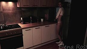elena ross takes monster cock creampie in her perfect body