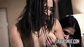 Stepbrother Threesomes Two Sluts Then Fucks Stepsister Hard